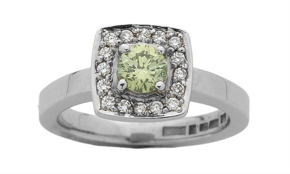 Vitguld Pine briljant